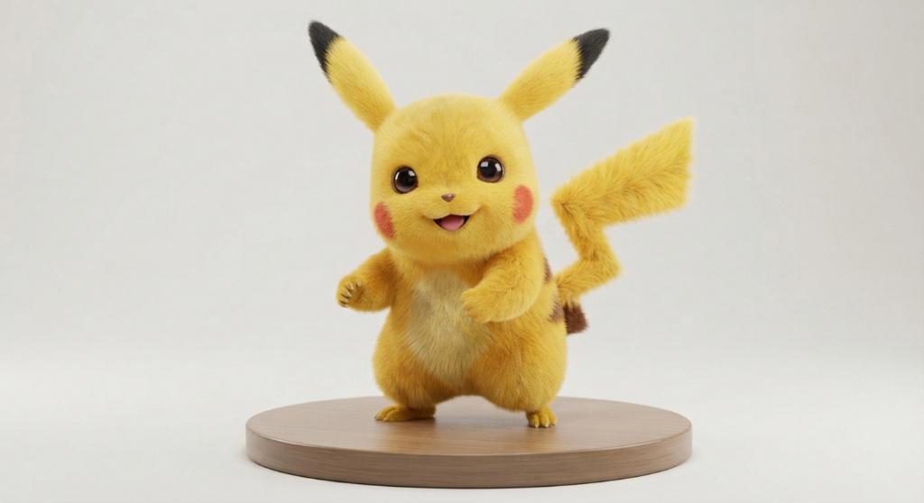 AI generated Pikachu Image